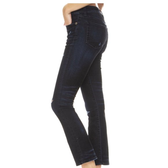 R13 Velvet Kick Fit High Rise Jeans - Picture 2 of 4